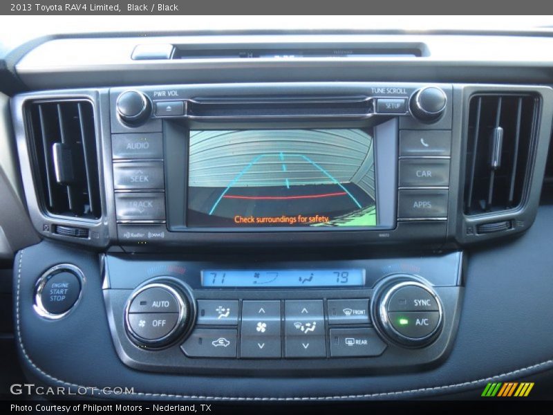 Black / Black 2013 Toyota RAV4 Limited