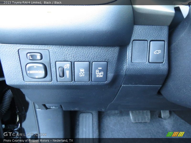 Black / Black 2013 Toyota RAV4 Limited