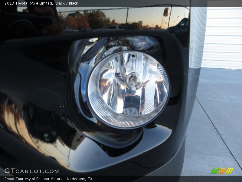Black / Black 2013 Toyota RAV4 Limited