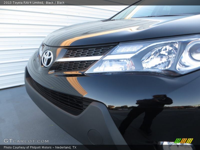 Black / Black 2013 Toyota RAV4 Limited