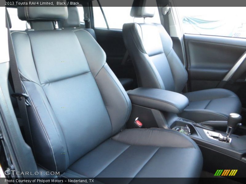 Black / Black 2013 Toyota RAV4 Limited
