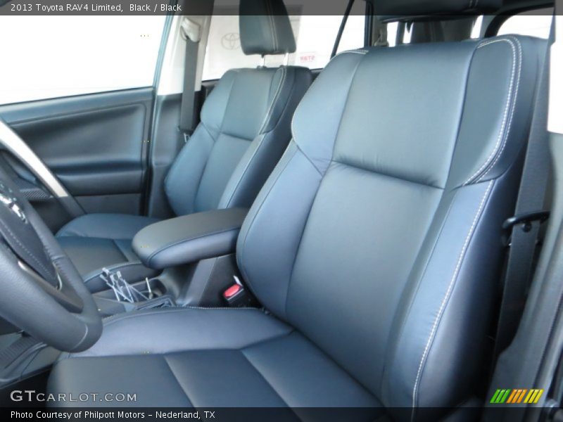 Black / Black 2013 Toyota RAV4 Limited