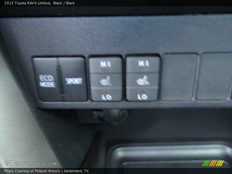 Black / Black 2013 Toyota RAV4 Limited