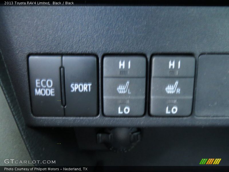 Black / Black 2013 Toyota RAV4 Limited