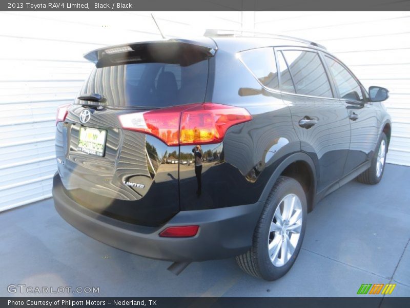 Black / Black 2013 Toyota RAV4 Limited