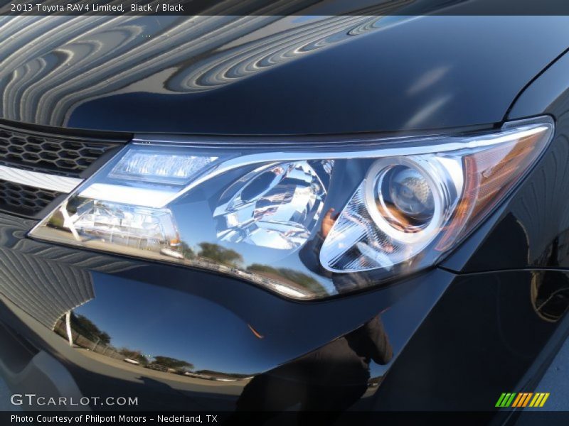 Black / Black 2013 Toyota RAV4 Limited