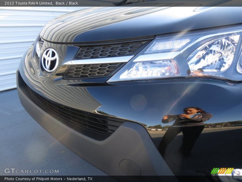 Black / Black 2013 Toyota RAV4 Limited