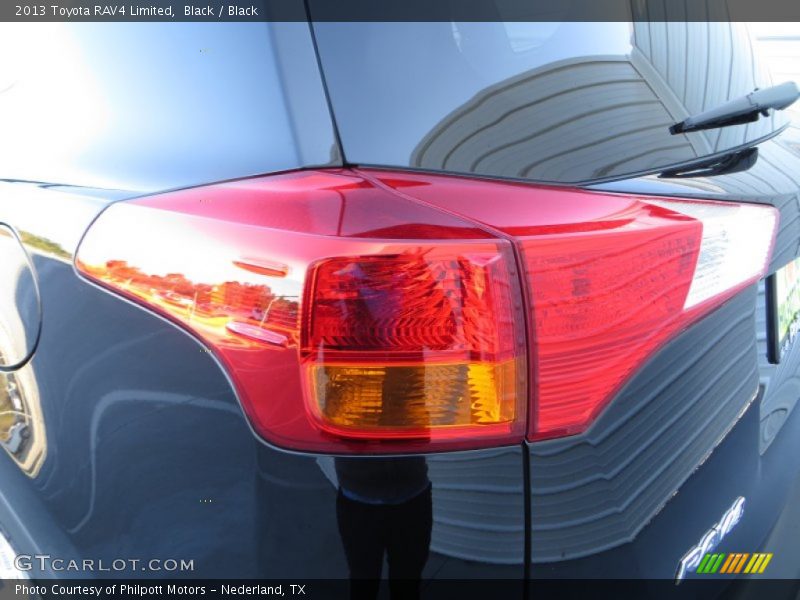 Black / Black 2013 Toyota RAV4 Limited