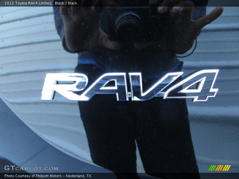 Black / Black 2013 Toyota RAV4 Limited