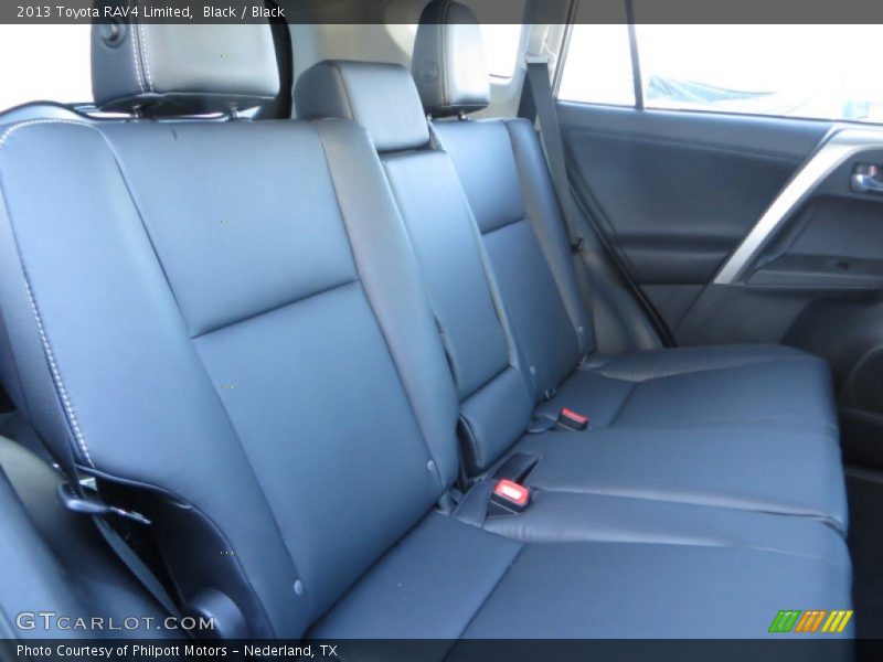 Black / Black 2013 Toyota RAV4 Limited
