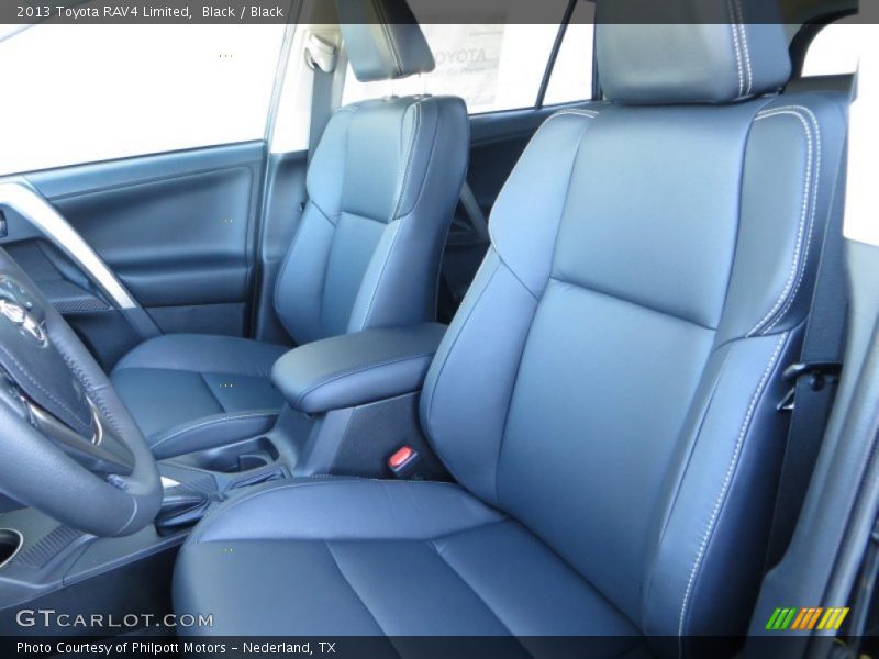 Black / Black 2013 Toyota RAV4 Limited