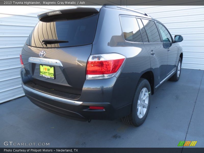 Magnetic Gray Metallic / Ash 2013 Toyota Highlander