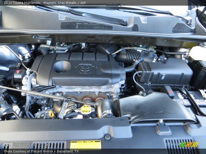 Magnetic Gray Metallic / Ash 2013 Toyota Highlander