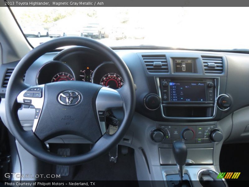 Magnetic Gray Metallic / Ash 2013 Toyota Highlander