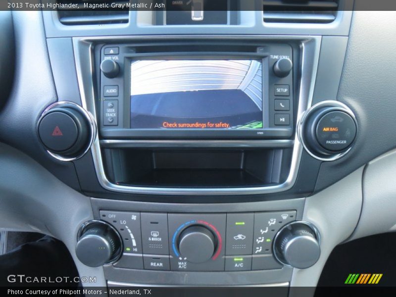 Magnetic Gray Metallic / Ash 2013 Toyota Highlander