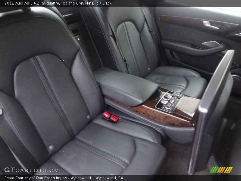 Oolong Grey Metallic / Black 2011 Audi A8 L 4.2 FSI quattro