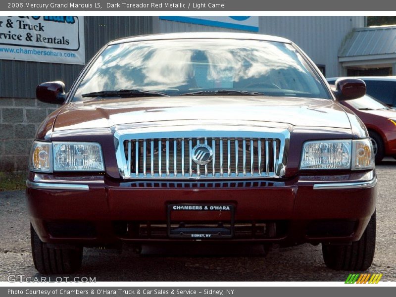 Dark Toreador Red Metallic / Light Camel 2006 Mercury Grand Marquis LS