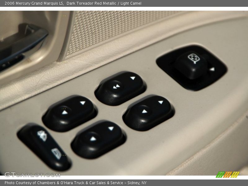 Dark Toreador Red Metallic / Light Camel 2006 Mercury Grand Marquis LS