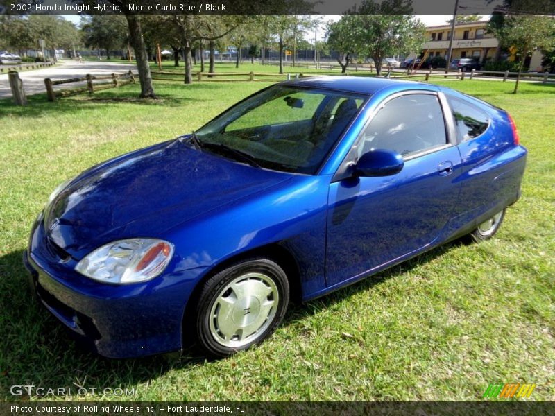 Front 3/4 View of 2002 Insight Hybrid
