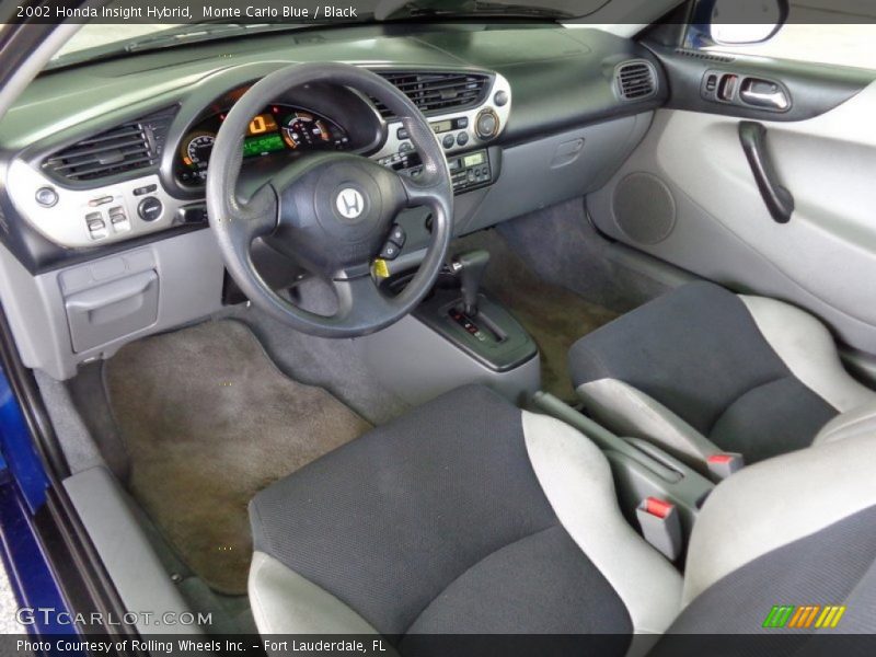 Black Interior - 2002 Insight Hybrid 