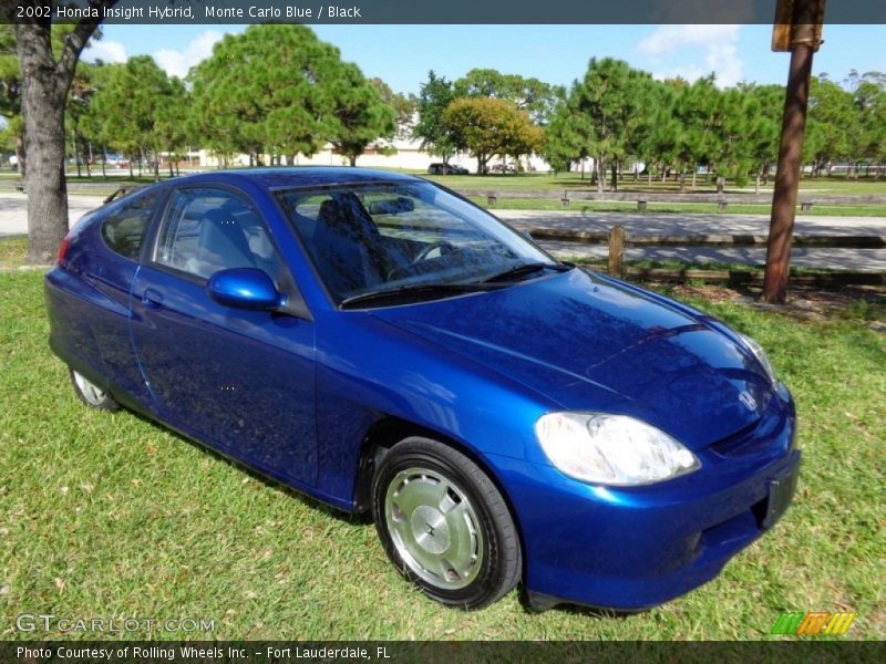 Front 3/4 View of 2002 Insight Hybrid