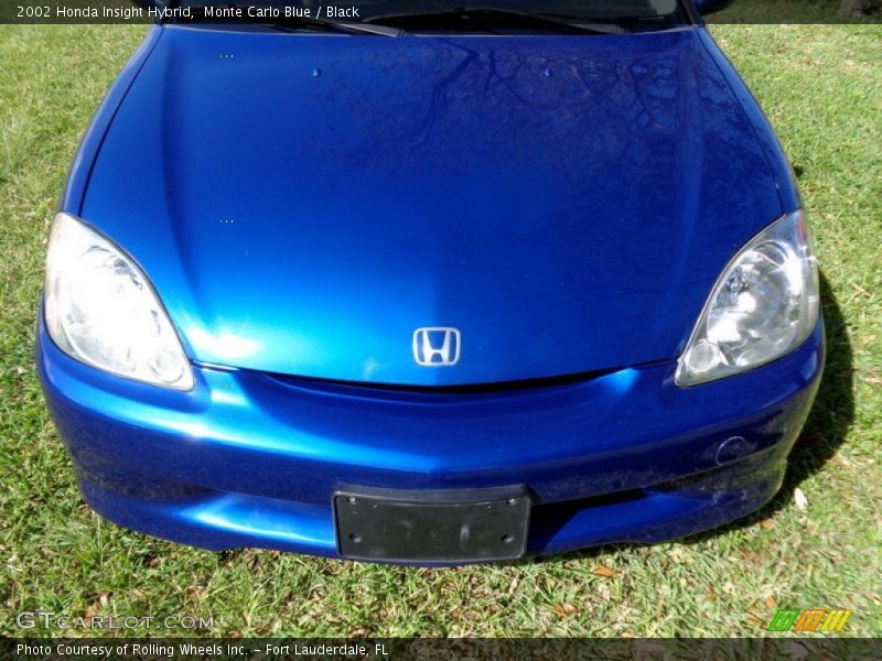 Monte Carlo Blue / Black 2002 Honda Insight Hybrid