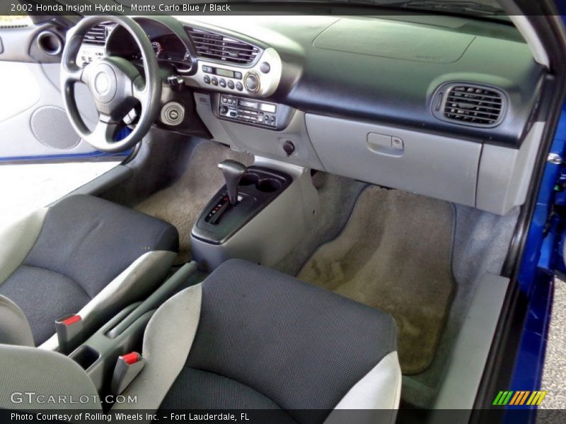 Dashboard of 2002 Insight Hybrid