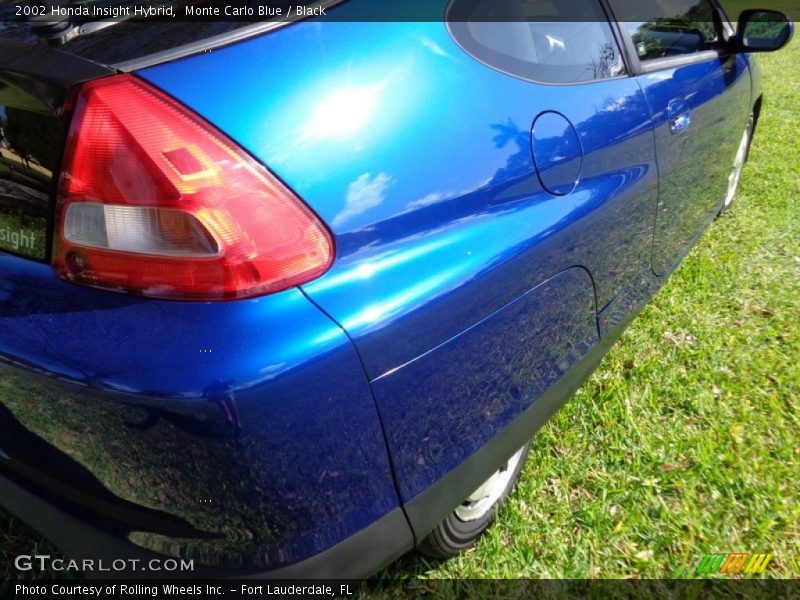 Monte Carlo Blue / Black 2002 Honda Insight Hybrid