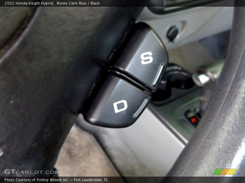 Monte Carlo Blue / Black 2002 Honda Insight Hybrid