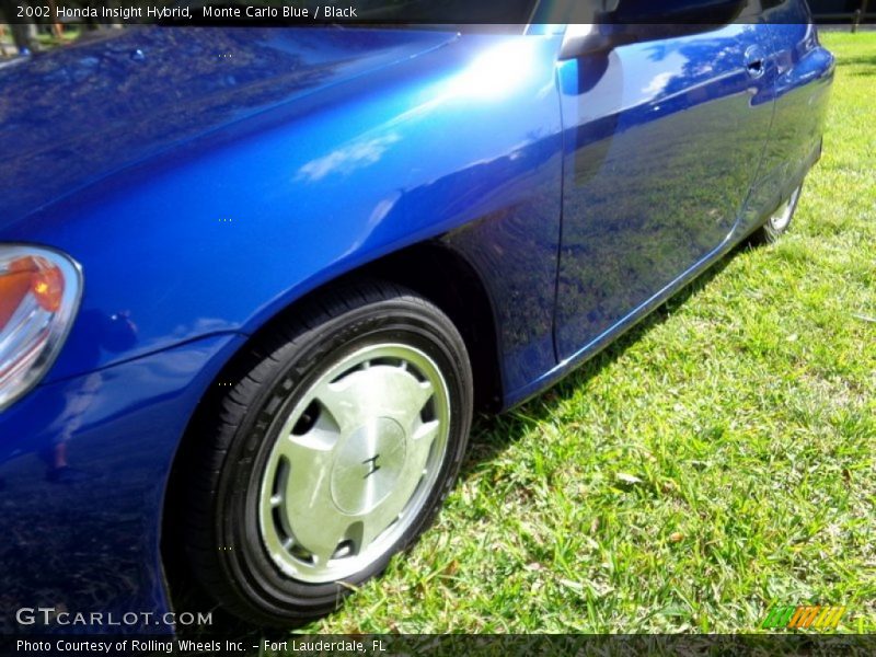 Monte Carlo Blue / Black 2002 Honda Insight Hybrid
