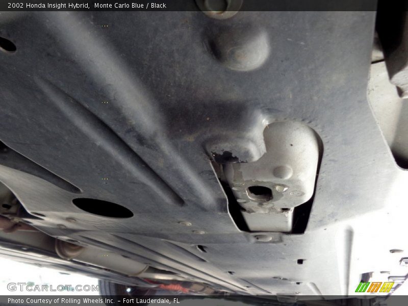 Undercarriage of 2002 Insight Hybrid