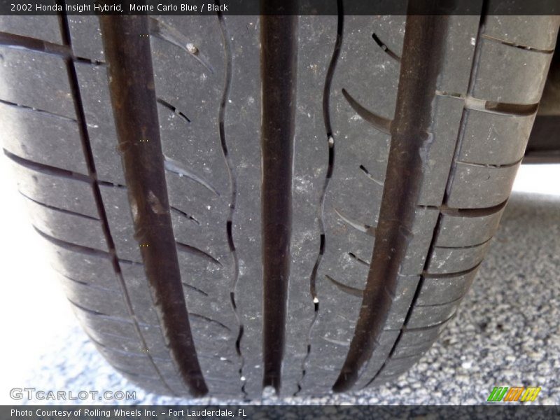 Monte Carlo Blue / Black 2002 Honda Insight Hybrid