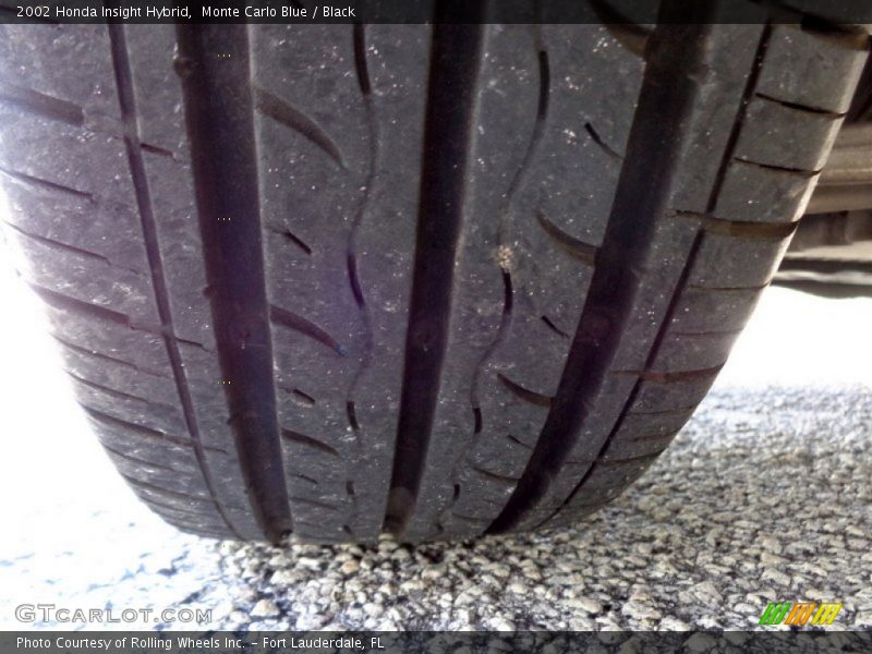Monte Carlo Blue / Black 2002 Honda Insight Hybrid