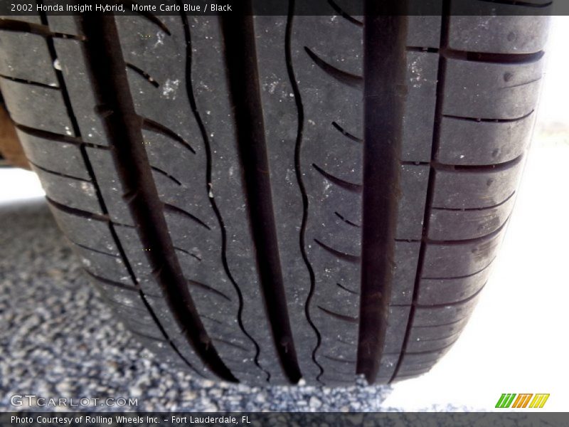 Monte Carlo Blue / Black 2002 Honda Insight Hybrid