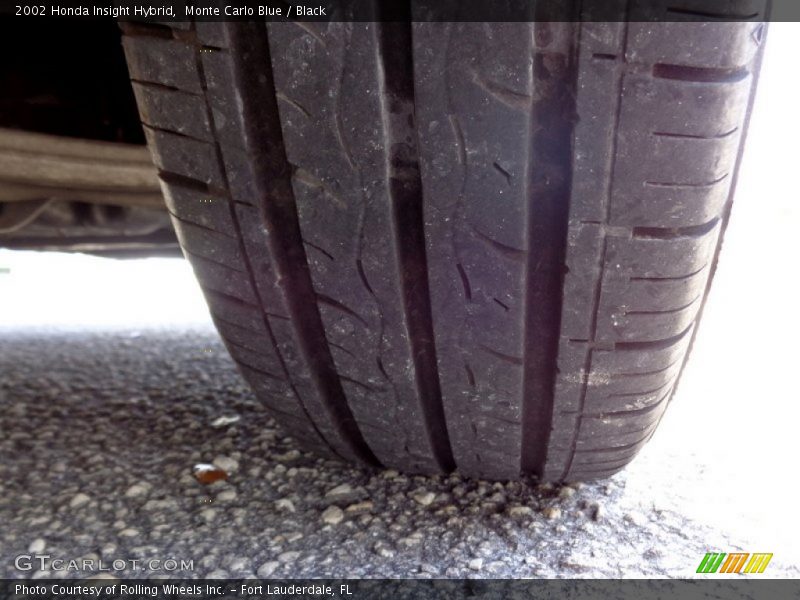 Monte Carlo Blue / Black 2002 Honda Insight Hybrid