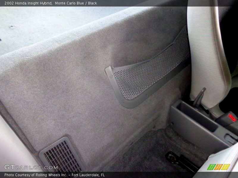 Monte Carlo Blue / Black 2002 Honda Insight Hybrid