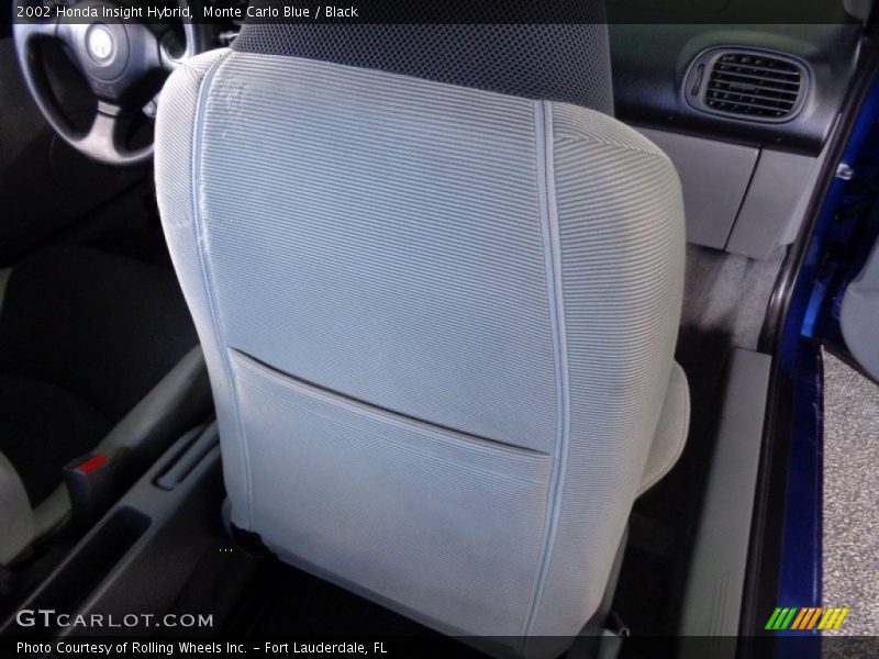 Monte Carlo Blue / Black 2002 Honda Insight Hybrid