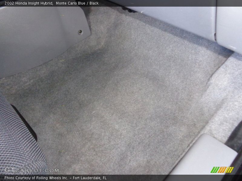 Monte Carlo Blue / Black 2002 Honda Insight Hybrid