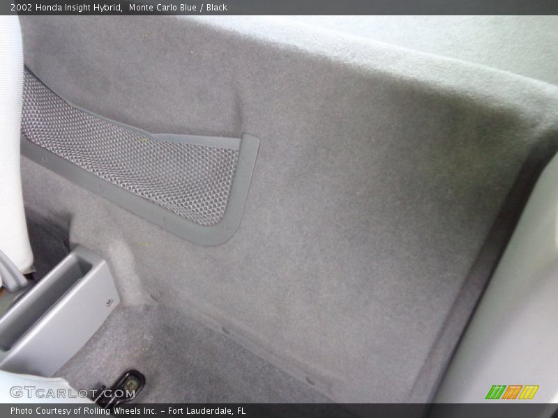 Monte Carlo Blue / Black 2002 Honda Insight Hybrid