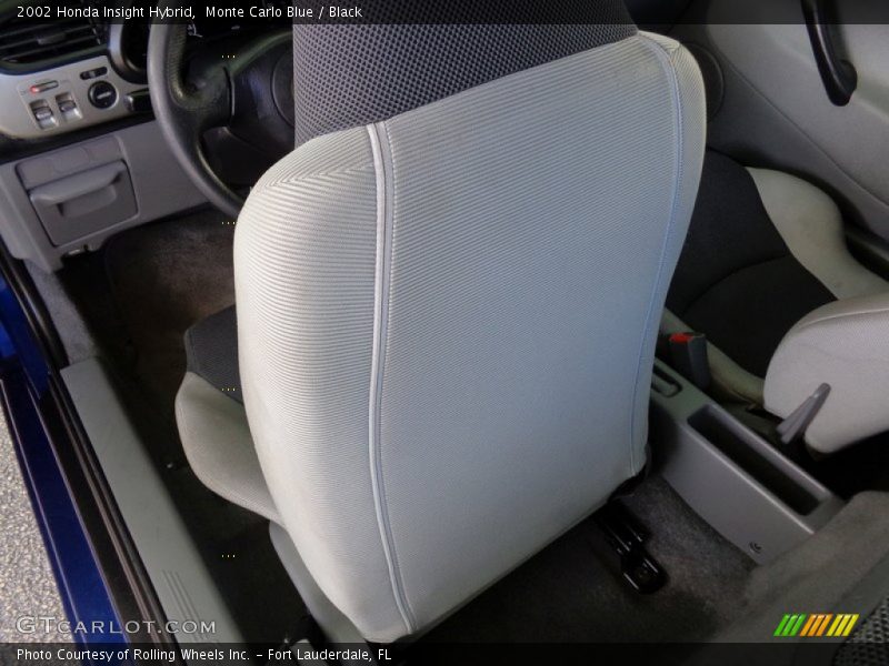 Monte Carlo Blue / Black 2002 Honda Insight Hybrid