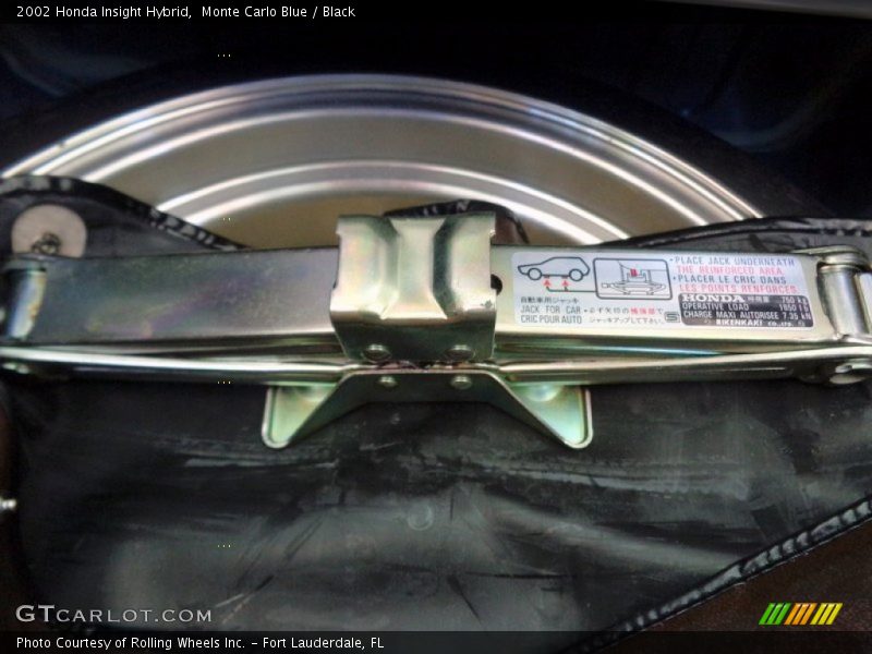 Monte Carlo Blue / Black 2002 Honda Insight Hybrid