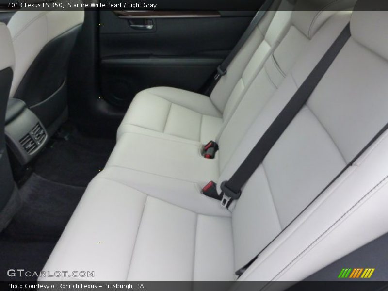 Starfire White Pearl / Light Gray 2013 Lexus ES 350