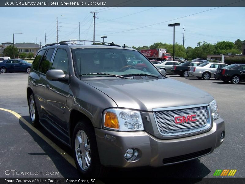Steel Grey Metallic / Light Gray 2006 GMC Envoy Denali