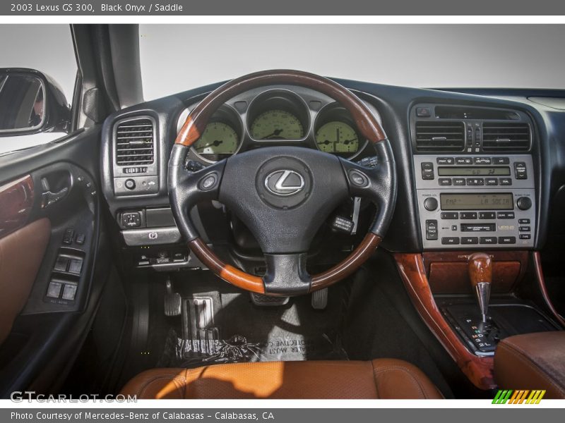 Black Onyx / Saddle 2003 Lexus GS 300