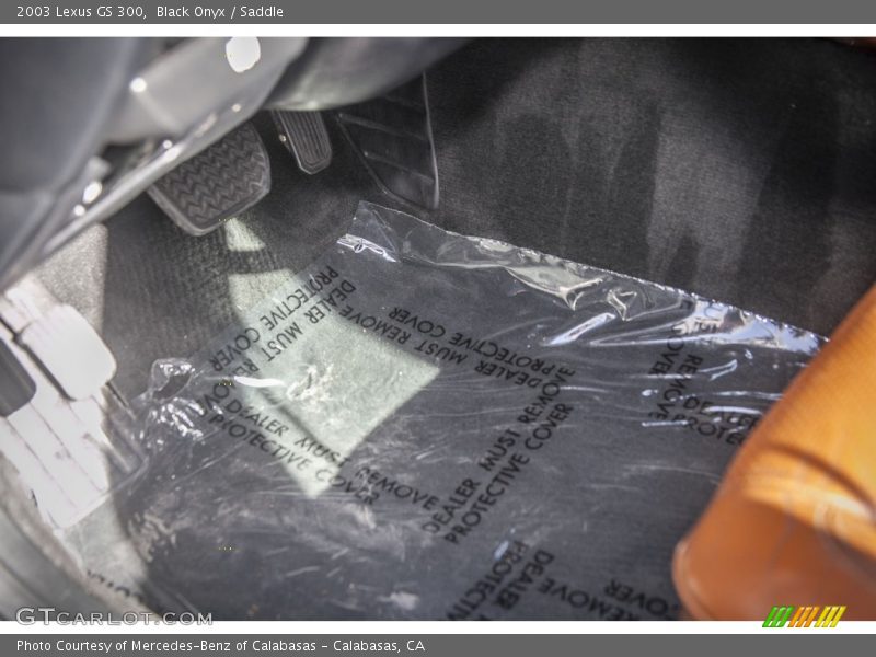 Black Onyx / Saddle 2003 Lexus GS 300