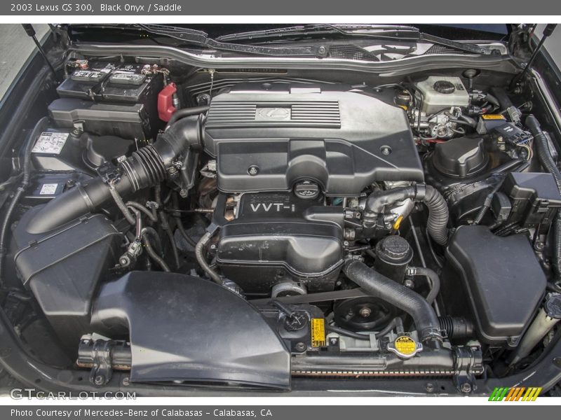 Black Onyx / Saddle 2003 Lexus GS 300