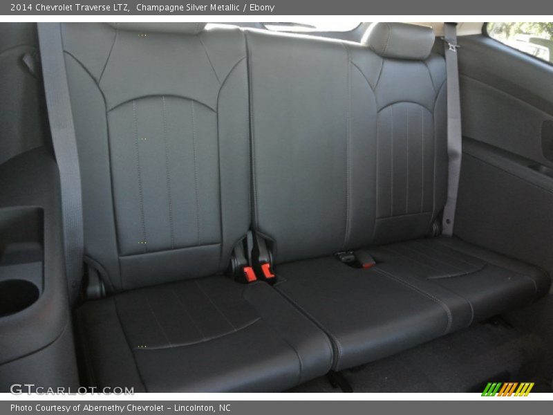 Champagne Silver Metallic / Ebony 2014 Chevrolet Traverse LTZ