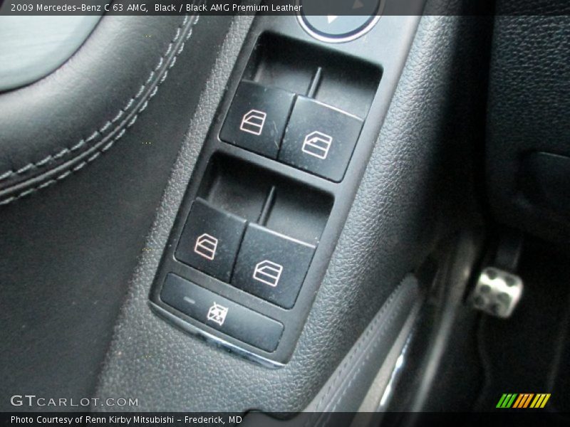 Black / Black AMG Premium Leather 2009 Mercedes-Benz C 63 AMG