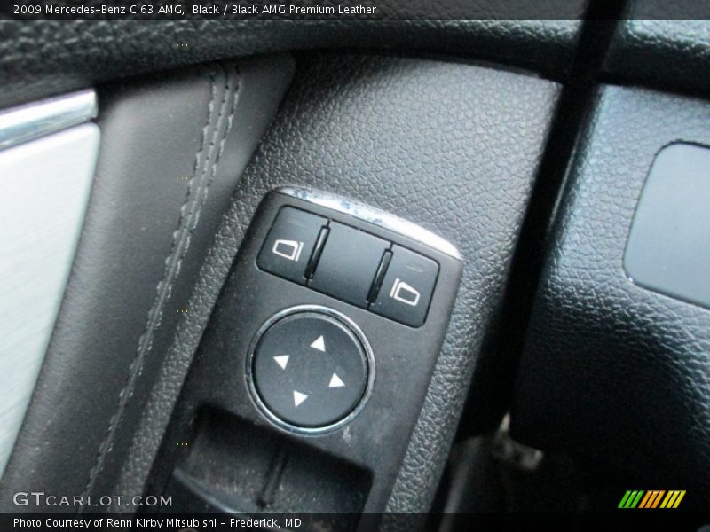 Black / Black AMG Premium Leather 2009 Mercedes-Benz C 63 AMG
