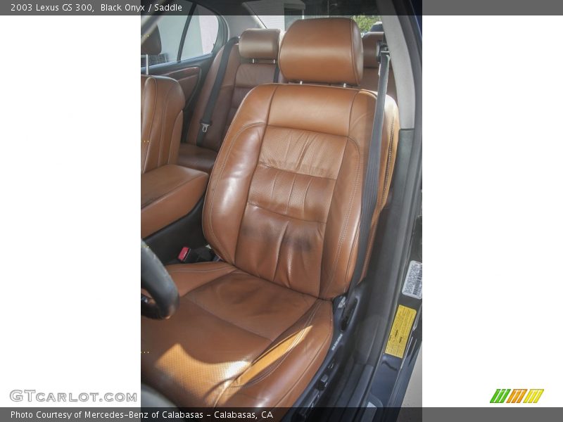 Black Onyx / Saddle 2003 Lexus GS 300